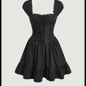 SHEIN Black Curve Dress